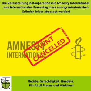 Muss leider entfallen!